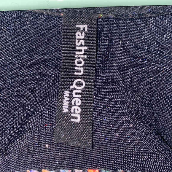 Shimmery Night Mini Dress - Picture 3 of 7